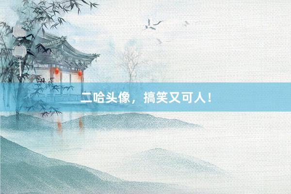 二哈头像，搞笑又可人！